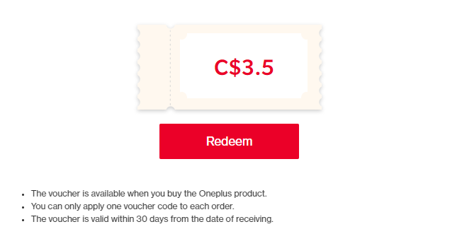 OnePlus 200 off voucher